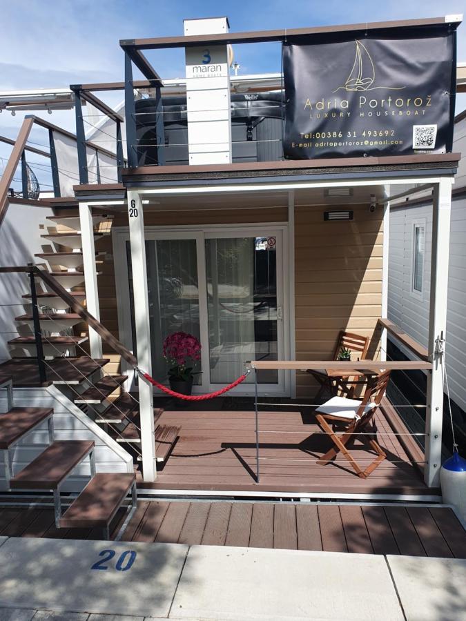Adria Portoroz Luxury Houseboat Villa Luaran gambar